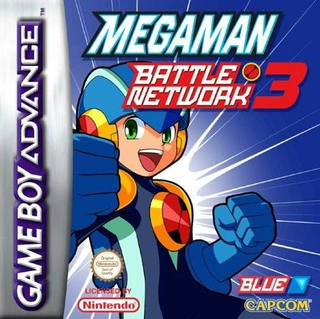 Mega Man Battle Network 3 Blue box art