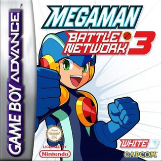 Mega Man Battle Network 3 White box art