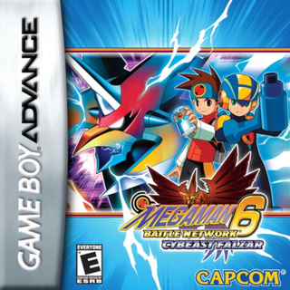 Mega Man Battle Network 6: Cybeast Falzar box art