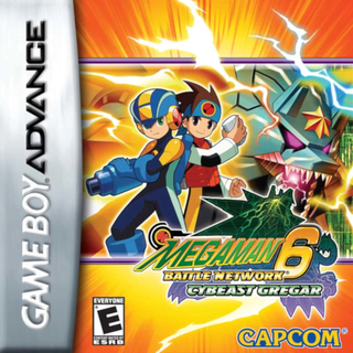 Mega Man Battle Network 6: Cybeast Gregar box art
