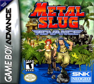 Metal Slug Advance box art