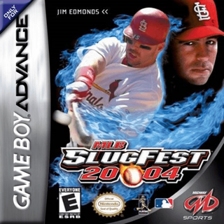 MLB SlugFest 2004 box art