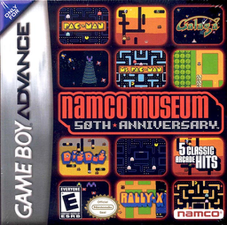 Namco Museum 50th Anniversary box art