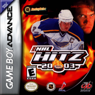 NHL Hitz 2003 box art