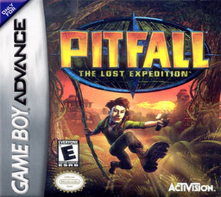 Pitfall: The Lost Expedition box art