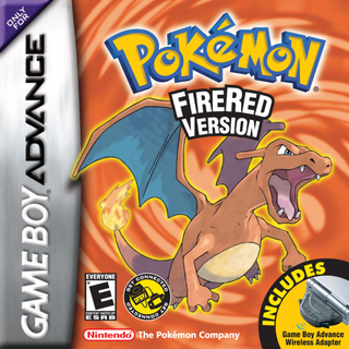Pokémon FireRed Version box art