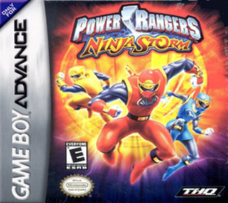 Power Rangers: Ninja Storm box art