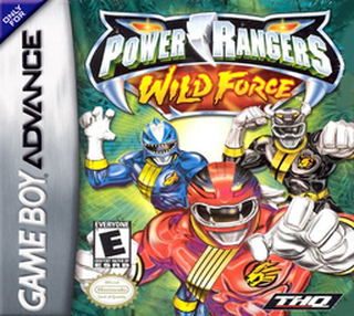 Power Rangers: Wild Force box art