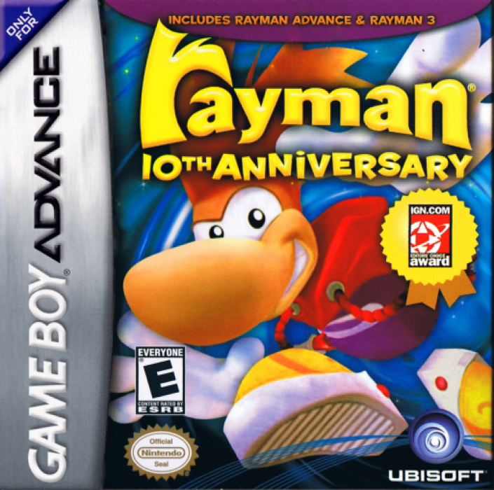 Rayman 10th Anniversary box art