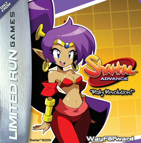 Shantae Advance: Risky Revolution box art