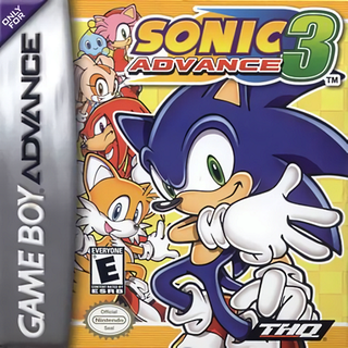 Sonic Advance 3 box art