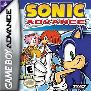 Sonic Advance box art