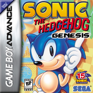 Sonic the Hedgehog Genesis box art