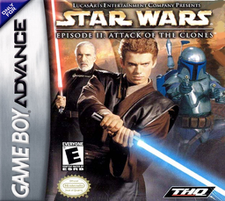 Star Wars: Episode II - Attack of the Clones box art