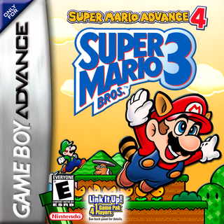 Super Mario Advance 4: Super Mario Bros. 3 box art