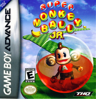 Super Monkey Ball Jr. box art