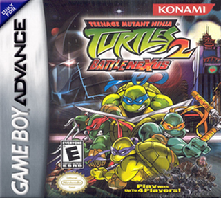 Teenage Mutant Ninja Turtles 2: Battle Nexus box art