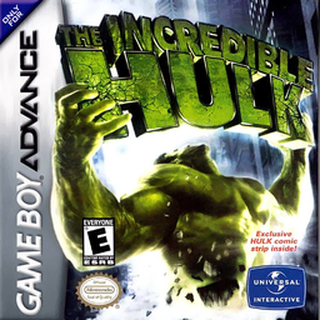The Incredible Hulk box art