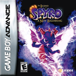 The Legend of Spyro: A New Beginning box art