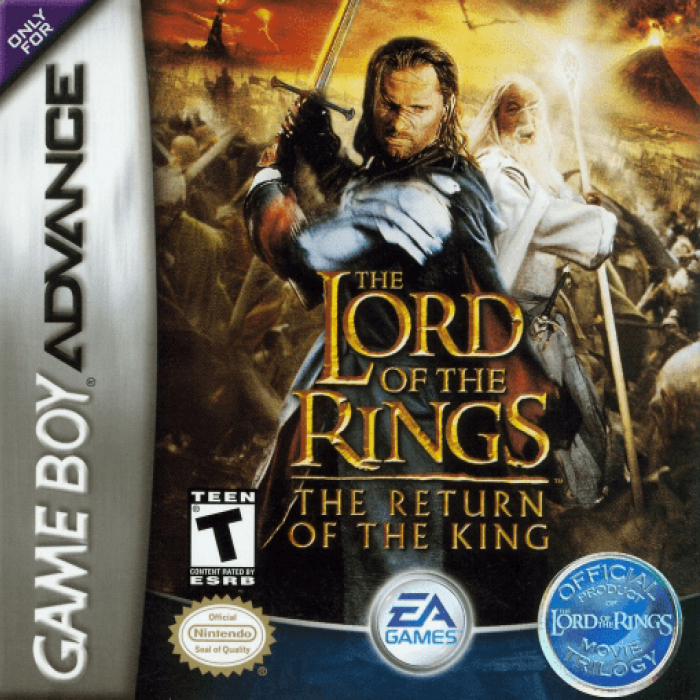 The Lord of the Rings: The Return of the King box art