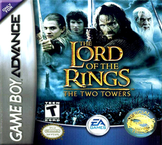 The Lord of the Rings: The Two Towers box art
