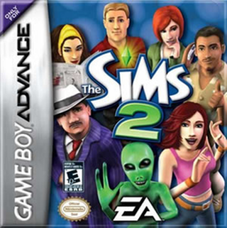 The Sims 2 box art