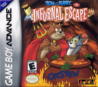Tom and Jerry in Infurnal Escape box art