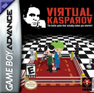 Virtual Kasparov box art