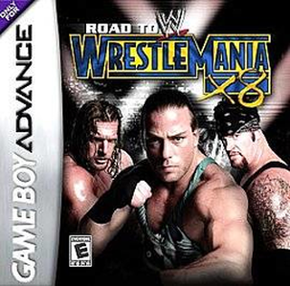 WWE Road to WrestleMania X8 box art