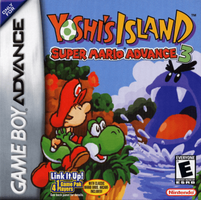 Yoshi's Island: Super Mario Advance 3 box art