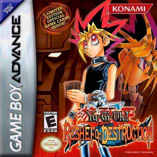 Yu-Gi-Oh! Reshef of Destruction box art