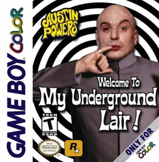 Austin Powers: Welcome to My Underground Lair! box art