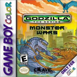 Godzilla The Series: Monster Wars box art