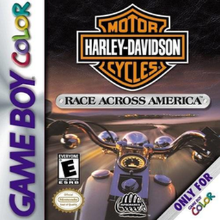 Harley Davidson: Race Across America box art