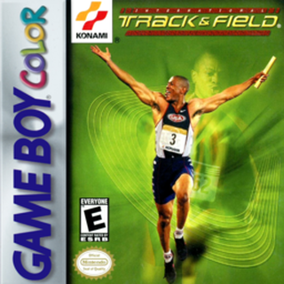 International Track & Field box art
