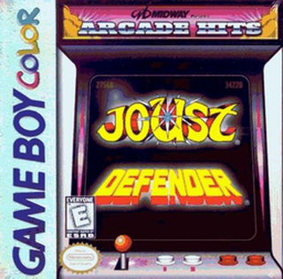 Midway Presents Arcade Hits: Joust/Defender box art
