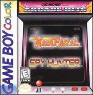 Midway Presents Arcade Hits: Moon Patrol/Spy Hunter box art