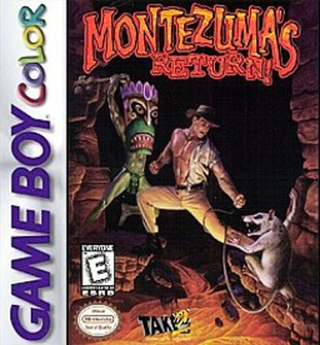 Montezuma's Return! box art