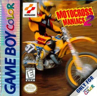 Motocross Maniacs 2 box art