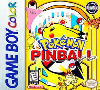Pokémon Pinball box art