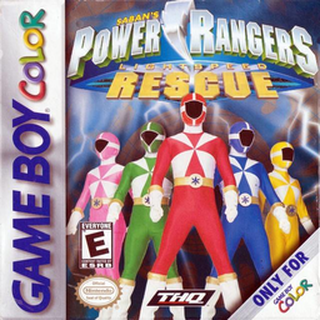 Power Rangers: Lightspeed Rescue box art