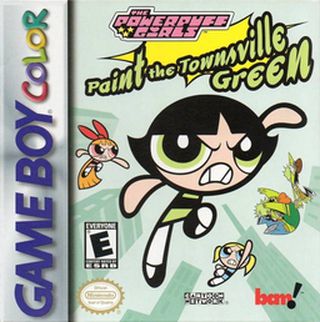 Powerpuff Girls: Paint the Townsville Green box art