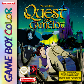 Quest for Camelot box art