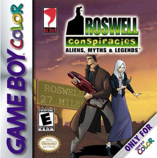 Roswell Conspiracies: Aliens, Myths & Legends box art