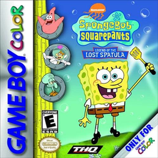 SpongeBob SquarePants: Legend of the Lost Spatula box art