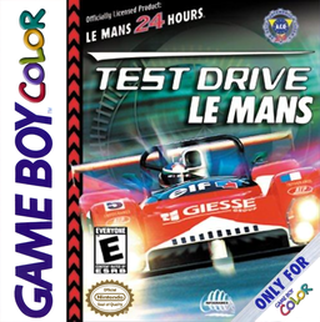 Test Drive: Le Mans box art