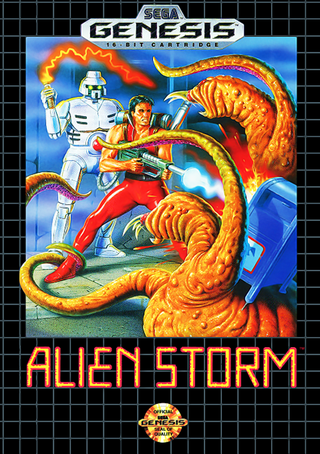 Alien Storm box art