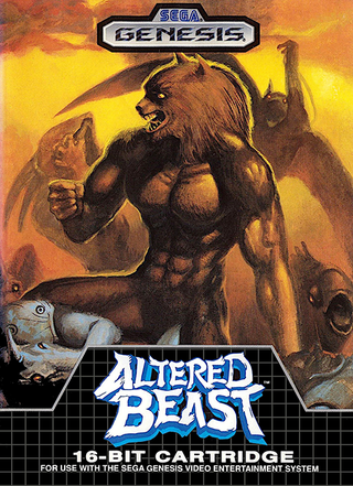 Altered Beast box art