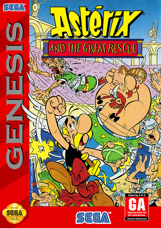 Astérix and the Great Rescue box art