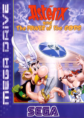 Astérix and the Power of the Gods box art